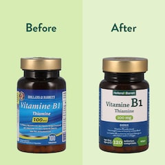 Holland & Barrett Vitamine B1 Thiamine 100mg - 120 comprimés