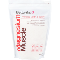 BetterYou Magnesium Muscle Mineral Bath Flakes - 1kg