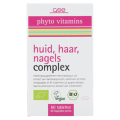 phyto vitamins huid, haar, nagels complex (60 tabletten)