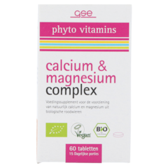 GSE phyto vitamines Calcium + Magnesium Complex (60 tabletten)