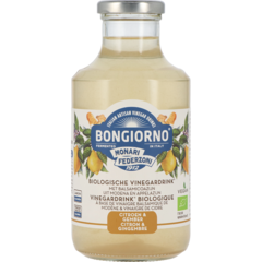 Bongiorno Biologische Vinegardrink Citroen & Gember - 500ml