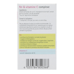 GSE IJzer & Vitamine C Complex - 60 tabletten