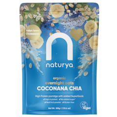 Naturya Organic Overnight Oats Coconana Chia - 300g