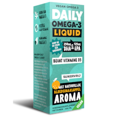 Daily Supplements Vegan Omega-3 DHA EPA vloeibaar (100ml)