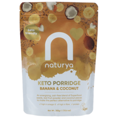 Naturya Keto Porridge Banana Coconut - 300g