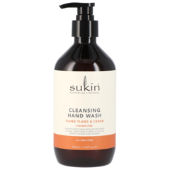 Sukin Crème Lavante pour les Mains Ylang Ylang et Cèdre - 500ml