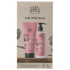 Urtekram Coffret Cadeau 'Soft Wild Rose' (Lotion 245ml + Gel Douche 200ml)