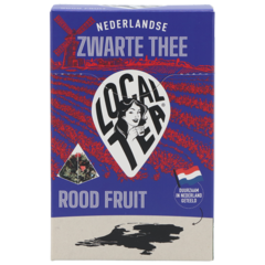 LocalTea Zwarte Thee Rood Fruit (10 piramidezakjes)