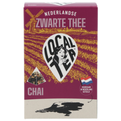 LocalTea Zwarte Thee Chai (10 piramidezakjes)