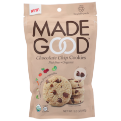 MadeGood Cookies Croquants aux Pépites de Chocolat - 142g