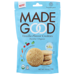MadeGood Cookies Croquants à la Vanille - 142g