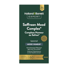 Holland & Barrett Expert Saffraan Mood Complex Liposomaal - 60 capsules