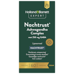 Holland & Barrett Expert Nachtrust* Ashwagandha Complex Liposomaal - 60 capsules