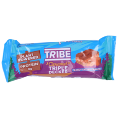 TRIBE Proteïnebar Triple Decker Bar Peanut Salted Caramel - 43g