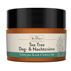 De Tuinen Tea Tree Dag- & Nachtcrème - 50ml