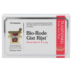 Pharma Nord Bio-Rode Gist Rijst - 150 Tabletten