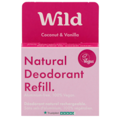 Wild Deodorant Coconut & Vanilla navulling - 40g