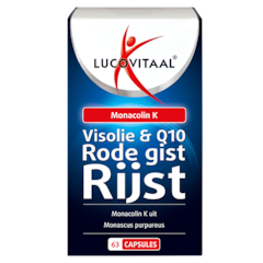 Rode Gist Rijst, Visolie & Co-enzym Q10 - 63 capsules