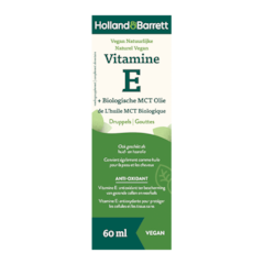 Vitamine E Druppels Met MCT Olie - 60ml