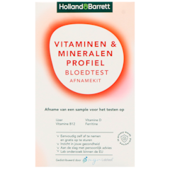 Holland & Barrett Vegetariër Profiel Bloedtest Afnamekit - 1 stuk
