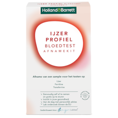 Holland & Barrett IJzerprofiel Bloedtest Afnamekit - 1 stuk