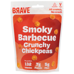 BRAVE Crunchy Chickpeas Smoky Barbecue - 115g