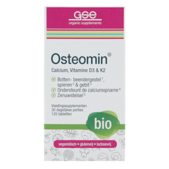 GSE Ostéomin Calcium, Vitamine D3 & K2 - 120 comprimés