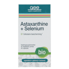 GSE Astaxanthine + Sélénium - 45 capsules
