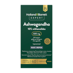 Expert Ashwagandha 10% withanolides 500mg - 60 capsules