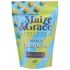 Maize & Grace Popcorn Cheese & Jalapeño - 36g