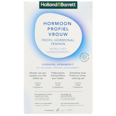 Hormoonprofiel Vrouw Speekseltest - 1 kit, 7 metingen