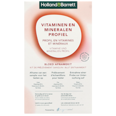 Test Sanguin Vitamines et Minéraux - 1 kit