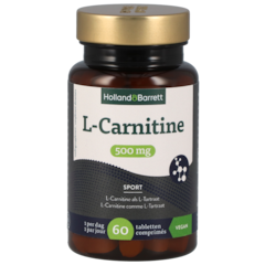Holland & Barrett L-Carnitine 500mg - 60 tabletten