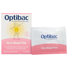 Optibac One Week Flat Probiotica - 7 sachets
