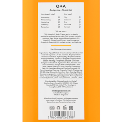 Q+A Vitamin C Body Cream - 250ml