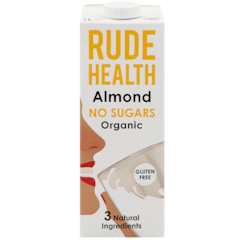 Rude Health No Sugars Almond Bio - 1L