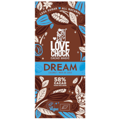 Lovechock DREAM Noix de Coco 58% Cacao - 70g