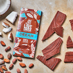 Lovechock DREAM Coconut 58% Cacao - 70g