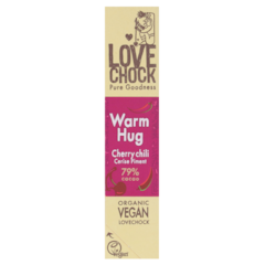 Lovechock Warm Hug Cerise Piment 79% Cacao - 40g