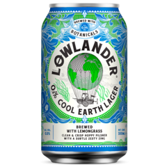 Lowlander 0.3% Cool Earth Lager - 330ml
