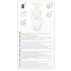 BRITA Waterfilterkan Marella Wit XL- 3,5l