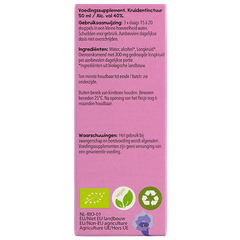 Afbeelding 3 voor Longkruid Bio Enkelvoudige Kruidentinctuur - 50 ml