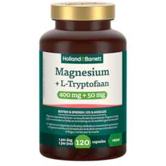 Magnesium + L-Tryptofaan 400mg + 50mg - 120 capsules