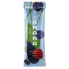 Amara Vegan Protein Bar Berry Bio - 40g