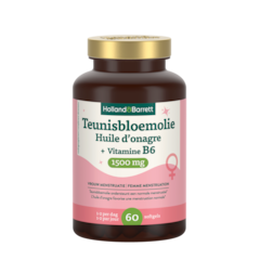 Holland & Barrett Teunisbloemolie + Vitamine B6 1500mg - 60 softgels