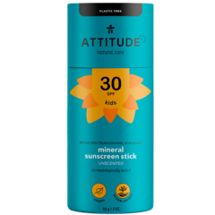 Attitude Mineral Sunscreen Stick Kids SPF30 - 85g