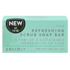 Solidly Scrub Soap Bar - 50g