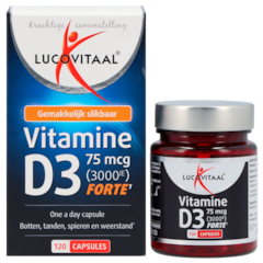 Lucovitaal Vitamine D3 75mcg - 120 capsules