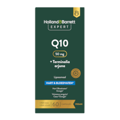 Expert Q10 50mg + Terminalia Arjuna Liposomaal - 60 capsules