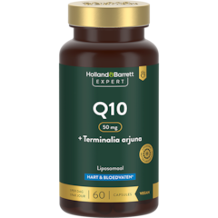 Expert Q10 50mg + Terminalia Arjuna Liposomaal - 60 capsules